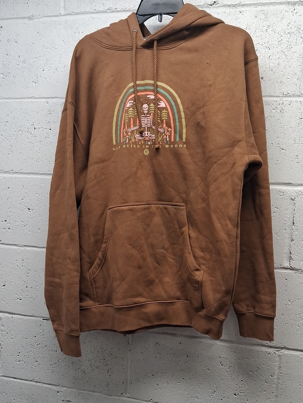 NWOT Stance The Pullover, Brown Hoodie Unisex